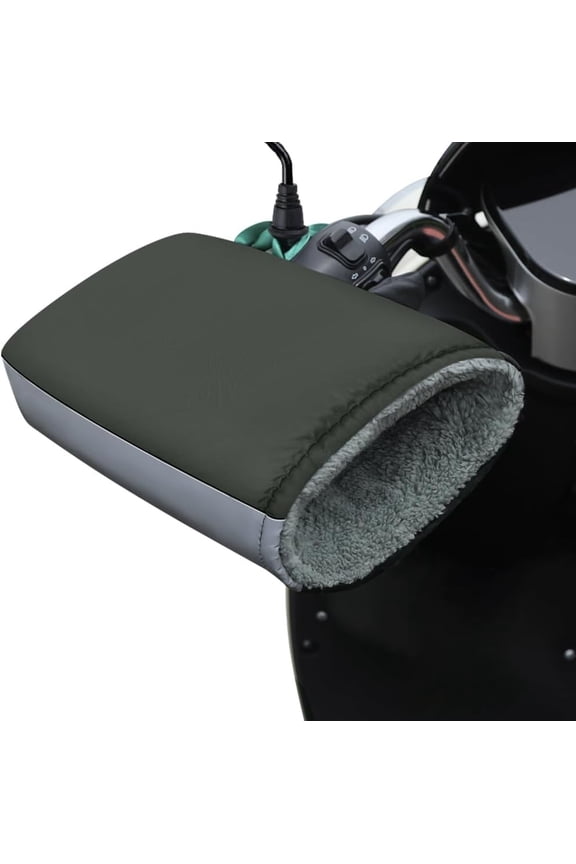 1 pcs Handlebar Muffs Gloves Windproof Waterproof Mitts Snowmobile Scooter ATV Motorbike Handle Grip Gloves Cold Weather Thermal Gloves ycling Gloves Universal