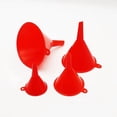 thumbnail image 1 of Lunxisen 12 Pcs Small Plastic Oil Funnel Set for Car and Household Use, Portable Filling Funnel Kit, Leakproof Automotive Fluid Transfer Tool, Essential Garage Accessory, 1 of 8