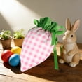 thumbnail image 1 of Lunxisen 2 Pcs Easter Velvet Gift Bags Carrot Design Party Favors Candy Jewelry Storage Holiday Celebration(20*12cm), 1 of 8