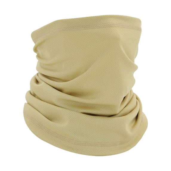 Lunxisen 2 Pcs Men's Outdoor Cycling Sunscreen Face Mask Summer Drying Breathable Neck Protection Scarf