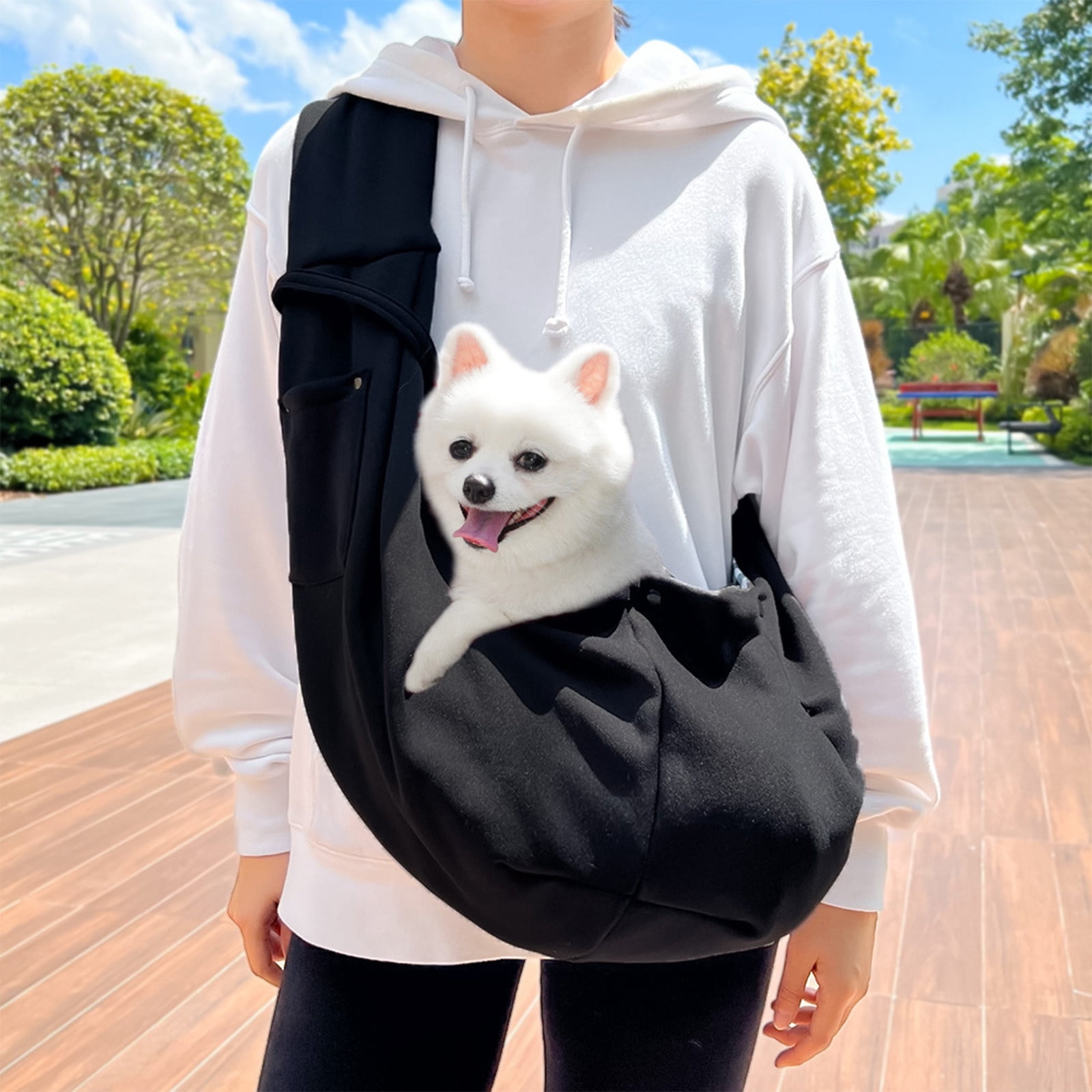 Lunxisen 2 Pcs Pet Carrier Backpack for Cats and Dogs Travel Shoulder Bag Comfortable Breathable Outdoor Adventure Carrier Bag