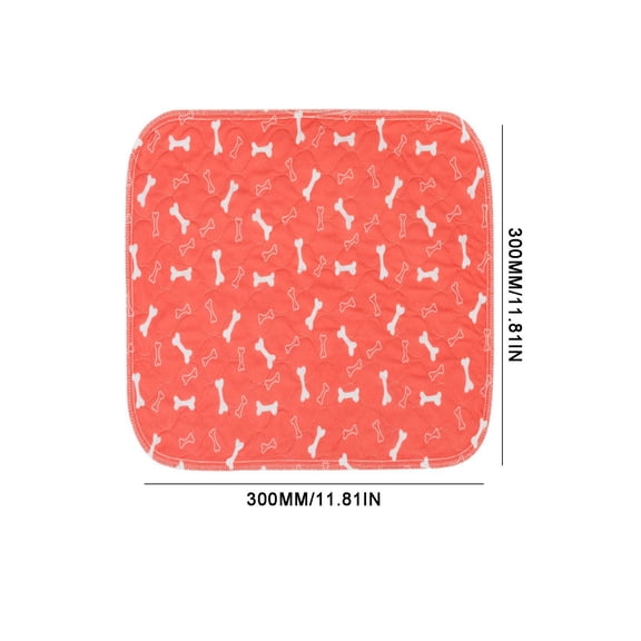 Lunxisen 2 Pcs Washable Pee Pads for Dogs and Cats, New Super Absorbent Reusable Dog Pads Pet Puppy Training Pads, Waterproof, Non-Slip and Leak-Proof Potty Pads(30*30cm)