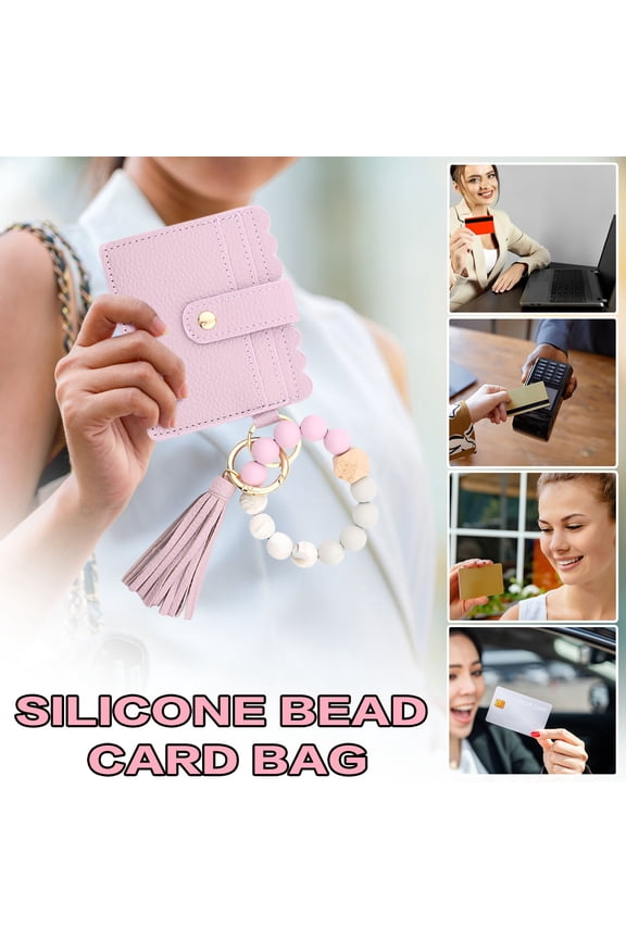 2 pcs Leather Key Holder Smart Car Key Loop Wallet Slim Keychain Pouch - Practical Key Organizer for Men & Women