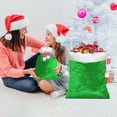 thumbnail image 1 of Lunxisen 3 Christmas Santa Claus Bag with Drawstring Pink Velvet Large Santa Gift Sack Gift Candy Bag for Xmas Stocking Stuffer, 1 of 5