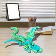 thumbnail image 1 of Lunxisen 3 Pcs 3D Flying Dragon Model , Realistic Fantasy Creature, Collectible Display, DIY Assembly, Creative Gift for Enthusiasts, 1 of 9