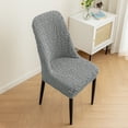 thumbnail image 1 of Lunxisen 3 Pcs Chair Covers for Dining Chairs Covers Removable Dining Room Chair Covers with Skirt Chair Slipcovers Washable Chair Protector for Kitchen Wedding Party Banquet, 1 of 8