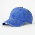 thumbnail image 1 of Lunxisen 3 Pcs Color Baseball Caps Plain Summer Sun Visor Hats Adjustable Breathable Sports Hats Unisex Casual Baseball Hats, 1 of 9