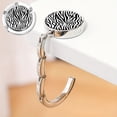 thumbnail image 1 of Lunxisen 3 Pcs Foldable Hook Handbag Hanger Portable Table Hook Holder for Purse Organization Desk Storage Space Saving Home Office Travel, 1 of 8
