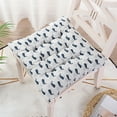 thumbnail image 1 of Lunxisen 3 Pcs Indoor Dining Chair Cushions Kitchen Chair Pads with Ties Tufted Seat Cushion with Anti-Slip Backing Cream, 1 of 8