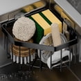 thumbnail image 1 of Lunxisen 3 Pcs Sink Corner Sponge Storage Basket Organizer Kitchen Countertop Caddy Cleaning Supplies Holder, 1 of 6