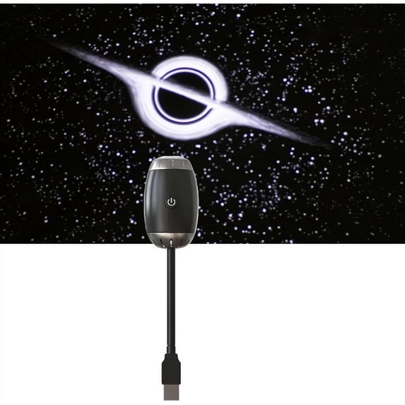 Lunxisen 3 Pcs USB Star Projector Light Galaxy Night Light for Bedroom Car Relaxation Home Decor Gift
