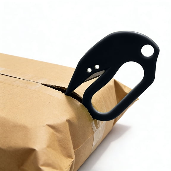 Lunxisen 4 Pcs Box Cutter Letter Opener, Cute Utility Knife, Knife for Crafts, Paper, Packages, Small Box Cutters.
