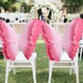 thumbnail image 1 of Lunxisen 4 Pcs Butterfly Veil Floral Window Curtains for Wedding Party Outdoor Courtyard Scenery Decoration Sheer Tulle Drapes, 1 of 9