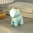 thumbnail image 1 of Lunxisen 4 Pcs Cartoon Night Light Lamp Mini deer LED Desk Lamps Cute DIY Portable Adjustable Phone Holder for Students Bedroom Bookends Room, 1 of 9
