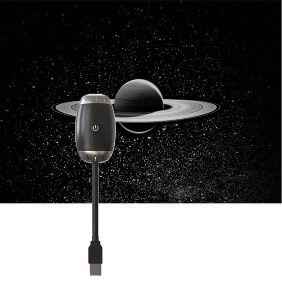 Lunxisen 4 Pcs USB Star Projector Light Galaxy Night Light for Bedroom Car Relaxation Home Decor Gift