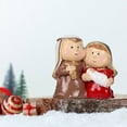 thumbnail image 1 of Lunxisen 4 pcs Christmas Miniatures Nativity Figures Mini Nativity Statues Bulk Christmas Family Figurines Hide and Seek Religious Party Favors for Xmas Goodie Bags Decor., 1 of 9