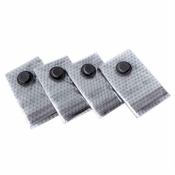 Lunxisen 5 Pcs Wireless Pump Travel Storage Bags Set Portable Space Saver Bags for Travel Home Vacuum Compression Packing Seal for Clothes, Blankets, Seasonal Storage