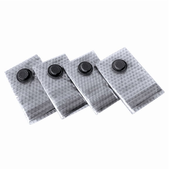 Lunxisen 5 Pcs Wireless Pump Travel Storage Bags Set Portable Space Saver Bags for Travel Home Vacuum Compression Packing Seal for Clothes, Blankets, Seasonal Storage