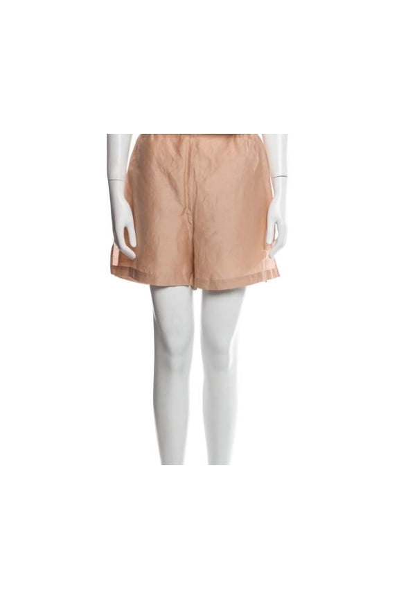 Women's Resort Linen Sleep Short, Nude, X-Small