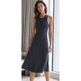 thumbnail image 1 of Lunya Women's Restore Fitted Dress, Charcoal, Small, 1 of 1