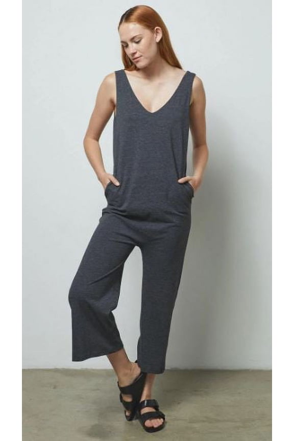 Women's Restore Romper, Charcoal, Small
