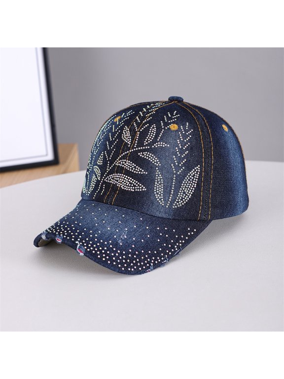 Adjustable Breathable Sequin Baseball Cap Women Men Casual Sports Hat