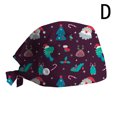 thumbnail image 1 of Luo Fashion Under $2 Unisex Holiday Print Scrub Cap with Buttons - Adjustable Medical Headwear, 1 of 4