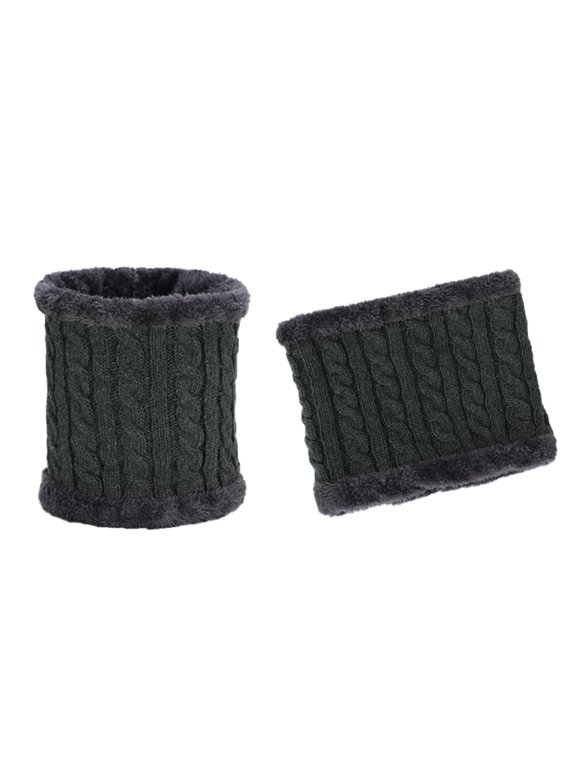 Unisex Thick Knit Neck Warmer Scarf Winter Warm Cozy Accessory