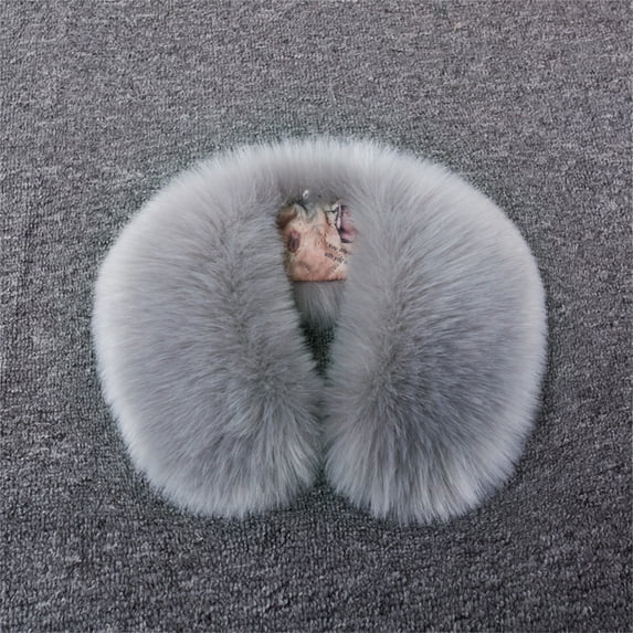 Luo Fashion Women’s Faux Fur Collar Scarf Plush Warm Neck Wrap Autumn Winter Comfort