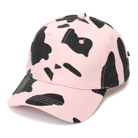 Luo Fashion Women’s Trendy Multicolor Cow Baseball Cap Fashionable Sun Hat