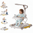 thumbnail image 1 of LuoLuo Baby Walkers, Music and Lights Toddler Jumper, Foldable Baby Walkers for Boys Girls Babies 6-36 Months,Gray, 1 of 11
