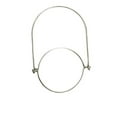 LuoYinDa Champagne Flutes 2 Stainless Steel Wire Handles Hangers for