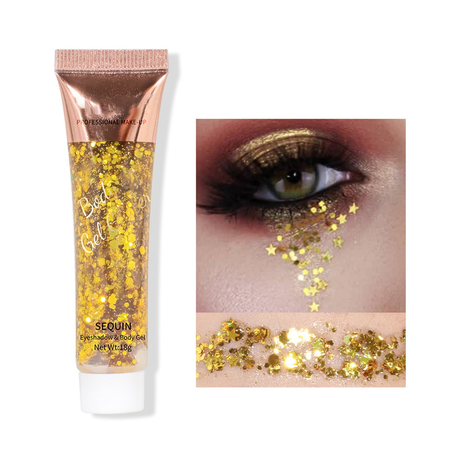 LuoYinDa Make up Bundles Face Glitters Body Gel Sequins Liquid