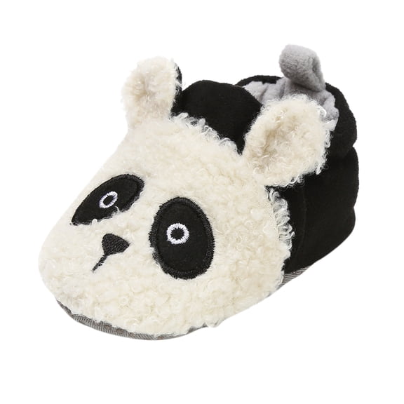 Luogg Baby Cartoon Shoes Plus Velvet Warm Boots Fashion Non Breathable Toddler Shoes Boots Boots Baby Hiking Boots Size 12-18 Months