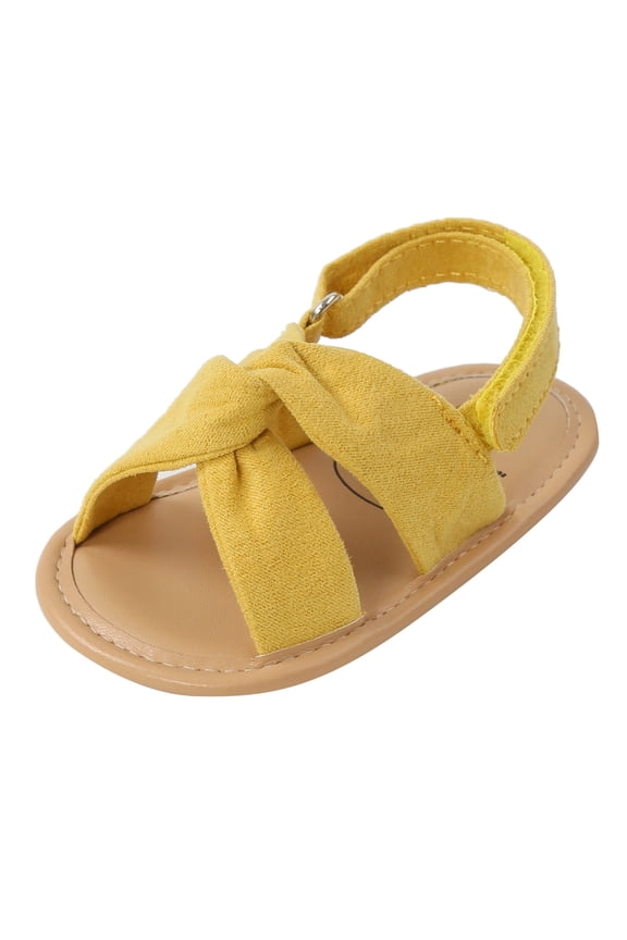 Baby Girls Sandals Summer Shoes Outdoor First Walk Toddler Girls Shoes For Summer Newborn Sandals Size 0-6 Months
