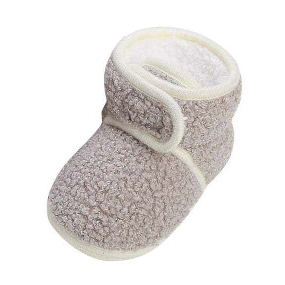 Luogg Baby Shoes Toddler Shoes Warm Boots Shoes Fashion Printing Non Breathable Boots Baby Boy Boots Size 6-12 Months