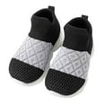 thumbnail image 1 of Luogg Baby Sneakers For First Soft Sole Infant Shoes Breathable Comfortable Toddler Shoes For Boys Girls Daily Casual Wear Size 4 Black, 1 of 3
