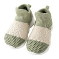 thumbnail image 1 of Luogg Baby Sneakers For First Soft Sole Infant Shoes Breathable Comfortable Toddler Shoes For Boys Girls Daily Casual Wear Size 6 Green, 1 of 3