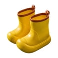 thumbnail image 1 of Luogg Boys Boots For Outdoor Rainy Day Activities Comfortable Short Ankle Booties For Kids Round Durable Sole Lightweight Toddler Hiking Shoes Boys Boots Size 2-3 Years, 1 of 3