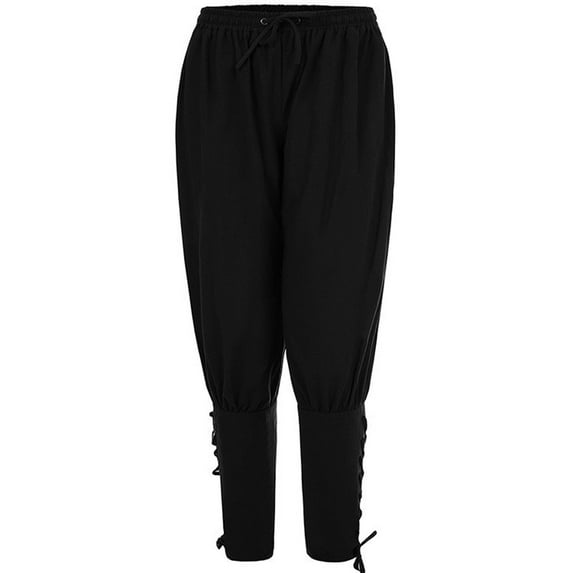 Luogg Boys Medieval Pants For Elastic Waist Comfortable Summer Spring Outfit For Kids Boys Sweatpants 8-9 Years