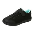 thumbnail image 1 of Luogg Boys Sneakers For Kids 5 12 Years Lightweight Breathable Casual Sports Shoes For Daily Outdoor Activities Comfortable Walking Sneakers Size 5-6 Years Black, 1 of 4