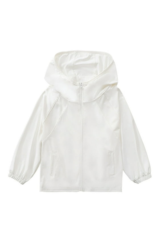 Children's Fashion Casual Boys And Girls Sun Jacket Boys Fleece Jacket Size 8-9 Years