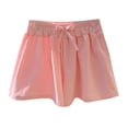 thumbnail image 1 of Luogg Girls Casual Loose Fit Solid Color Shorts For Everyday Outdoor And Sports Activities Comfortable Breathable Summer Pants For Kids Years Girls Sweatpants 5-6 Years, 1 of 2