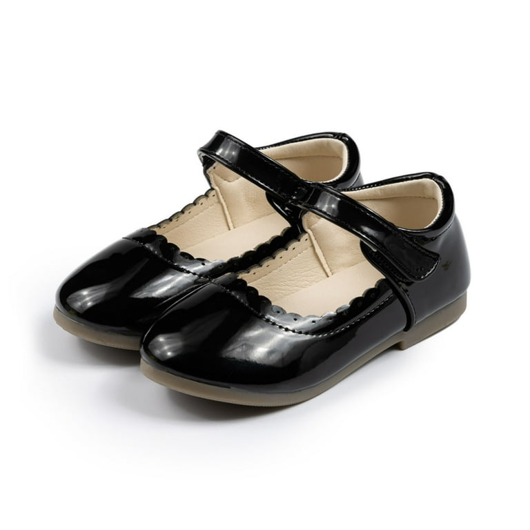 Luogg Girls Dress Shoes Mary Jane Low Shoes Princess Shoes Flat