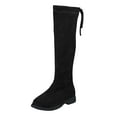 thumbnail image 1 of Luogg Girls Shoes Suede Boots Shoes Fashion Non Breathable Women Boots Girls Winter Boots Size 3.5-4 Years, 1 of 5