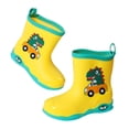 thumbnail image 1 of Luogg Rubber Children Water Shoes Classic Children Rainboots Rain Boots Kids Baby Cartoon Shoes Snow Boots Size 3-4 Years, 1 of 5