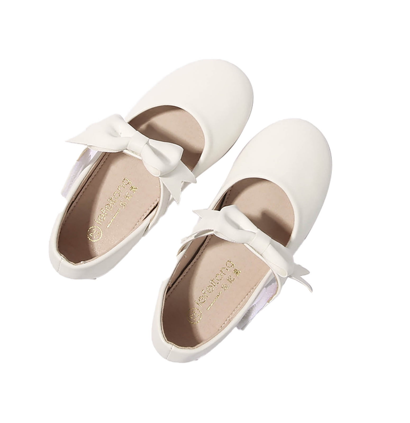 Luogg Toddler Little Girls Dress Shoes Flower Girls Ballet Shoes Party ...