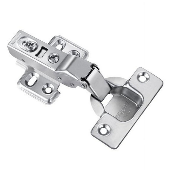 Luokim 40PCS Half Overlay Adjustable Kitchen Concealed Hinges Soft Close European 105 Degree Opening