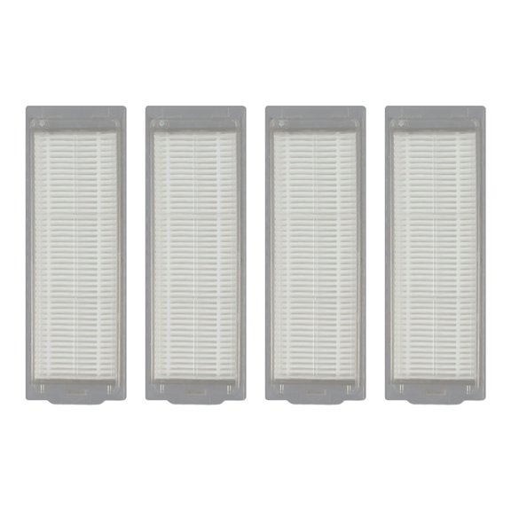 Luolandi 4 PACK Dust Container Filter For MiWhole M9 PRO MAX Robot Vacuum Cleaner Vacuum Cleaner Nozzle Shoulder Bag Floor Mop Bags