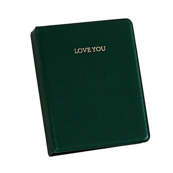 Luolandi 64 Pocket Photo Album For Photo Album Mini for Instant Picture Case Storage green